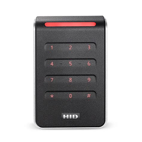 hid smart card reader with keypad|hid signo 40 keypad reader.